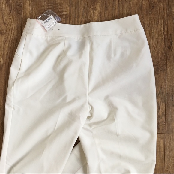 Reitmans White work pants NEW size 5 - Picture 3 of 3